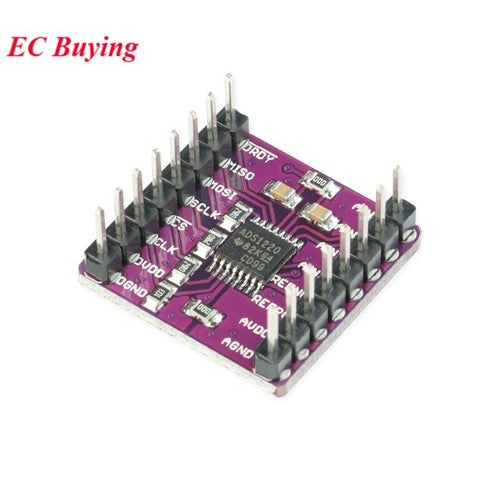 ADS1220 ADC 24 Bit I2C Analog-to-Digital Converter Module 50 Hz -60 Hz Rejection