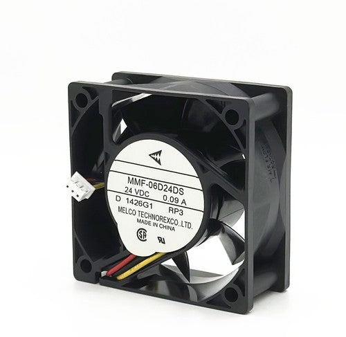 Mitsubishi Inverter Fan MMF-06D24DS-RP3 24VDC 0.09A 6CM 6025 3-pin