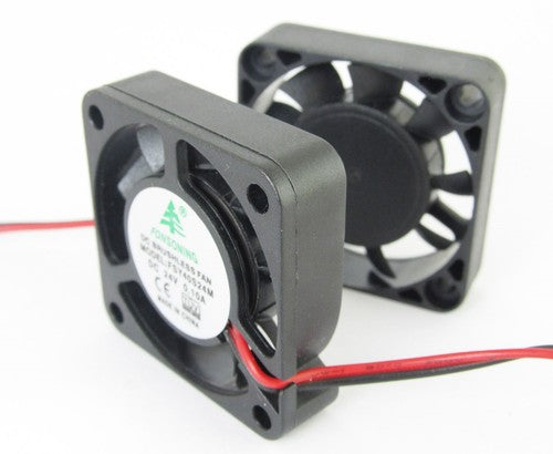10 x DC brushless cooling fan 40x40x10mm 4010 9 blade 24V 0.1A 2-pin connector-