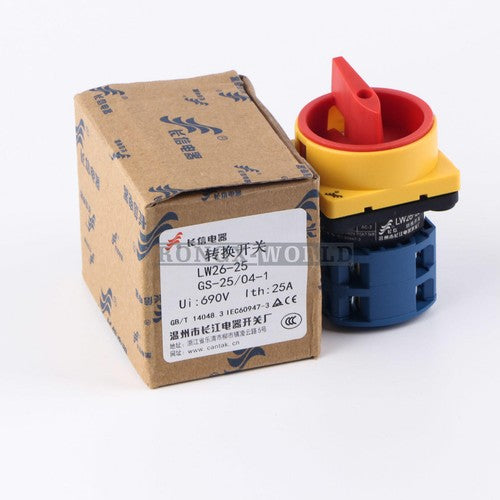 1PC Switch Power Cut-off LW26GS-25/04-1 Small Machine Load Disconnect