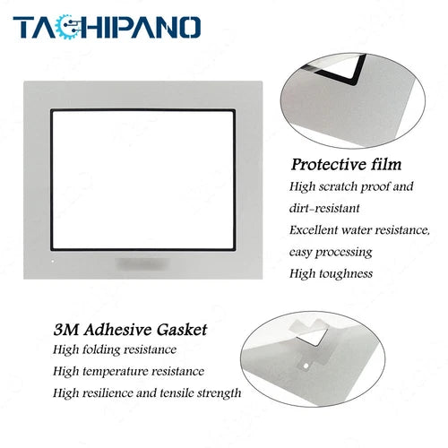 1SET for  LT3301-L1-D24-C + Front Overlay LT3300-T1-D24-K Touch Panel Screen