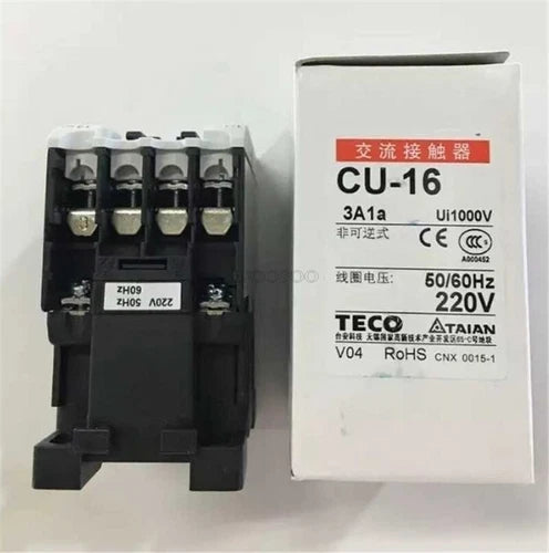 1Pc Contactor Teco CU-16 220Vac ls #P