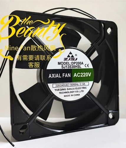 1 PCS ZJSJ Fan DP200A SJ13538HSL AC220V 13538 13.5cm Cooling fan Aluminum frame