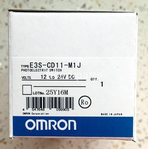OMRON  photoelectric sensor E3S-CD11-M1J 1 year warranty E3SCD11M1J