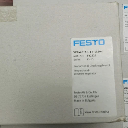 1PC  FESTO VPPM-6TA-L-1-F-0L10H 542222 Proportional Valve ping