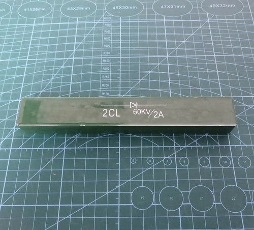 1pcs Diode 2CL 2A 60KV high frequency machine high voltage silicon 2CL 60KV/2A