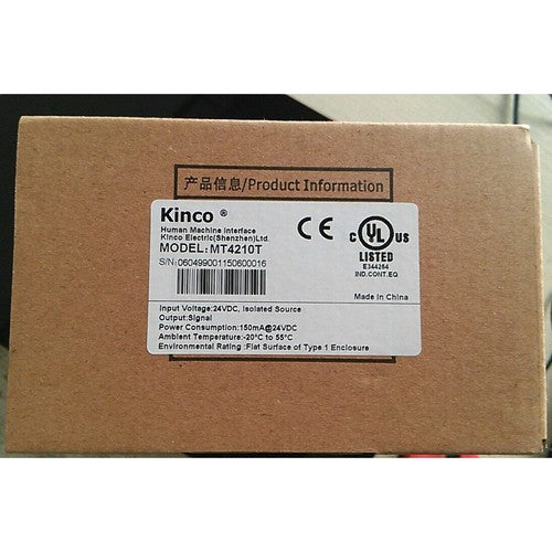one   touch screen in box Kinco HMI MT4210T Fast Delivery