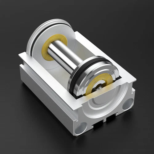SDA100X5-X100 SDA100 Double Acting Without Magnet Pneumatic Small Thin Cylinder
