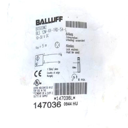 For BALLUFF BES 12M-XX-1RD-S4-L（BOS00W2）Through-beam Sensors