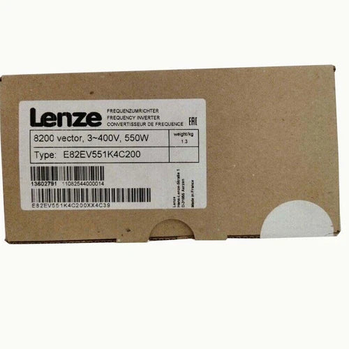 1 PC E82EV551_4C200  LENZE E82EV551K4C200 Inverter 8200 Vector 0.55kW