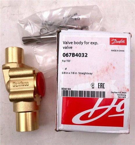 One For Danfoss  067B4032 Expansion Valve Body Free Shipping