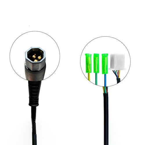 Electric Bicycle Motor Extension Cable with 9 Pin Male Connector 60CM Length