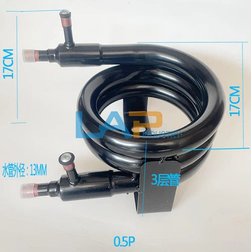 for radiator 0.5 1.5P Ice machine water-cooled condenser air conditioner casing