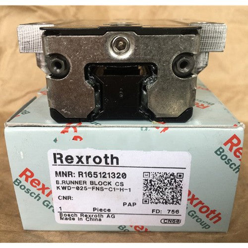 1pc  REXROTH rail carriage bearings R165121320 Fast Delivery