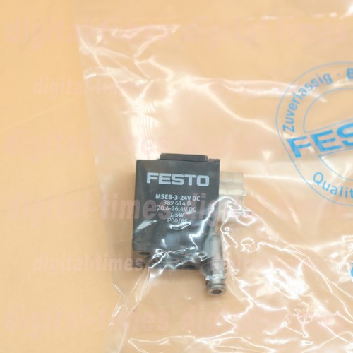 1PC  FESTO MSEB-3-24V DC 389614 Solenoid valve coil Free Shipping#LJ
