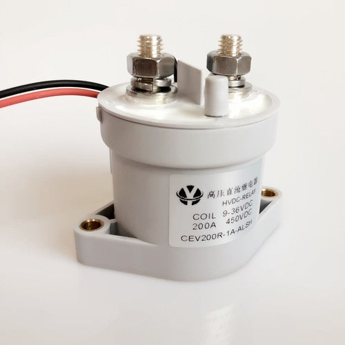 CEV200A 200A 450VDC vacuum high voltage DC electric vehicle relay up to 1000A