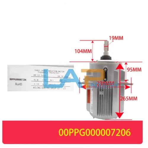 1PCS  FIT FOR OOPPG000007206A/YSF0.56-8 motor