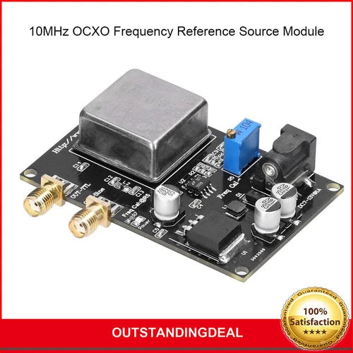 1X Frequency Reference Source Module Sine Wave Frequency Trimming 10MHz OCXO