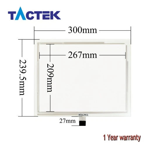 1X  for 2711E-T14C15 2711E-T14C15X Panel Glass Digitizer Touchpad Touch Screen