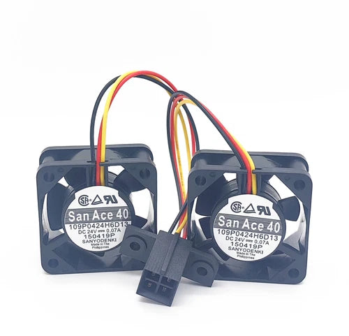 1PC 109P0424H6D13 24V 0.07A 4020  Equipment Dedicated Typewriter Dual Fan