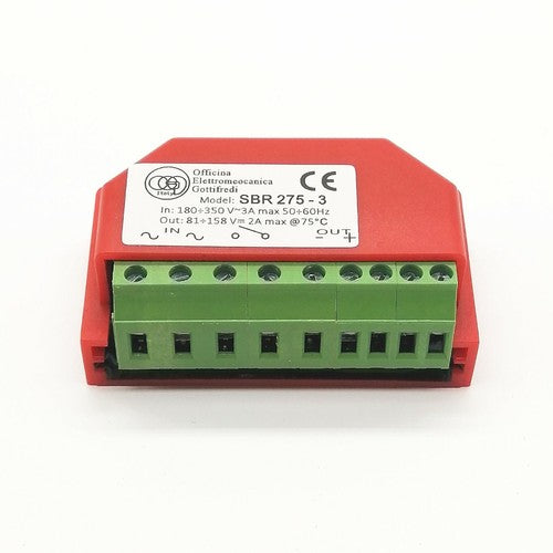 Bonfiglioli rectifier SBR 275-3 In 180÷350V~3A Out 81÷158V 2A @75℃ SBR-275-3