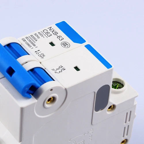 1PC For  NXB-63 2P 63A Series Leakage Protector C-Type Circuit Breaker