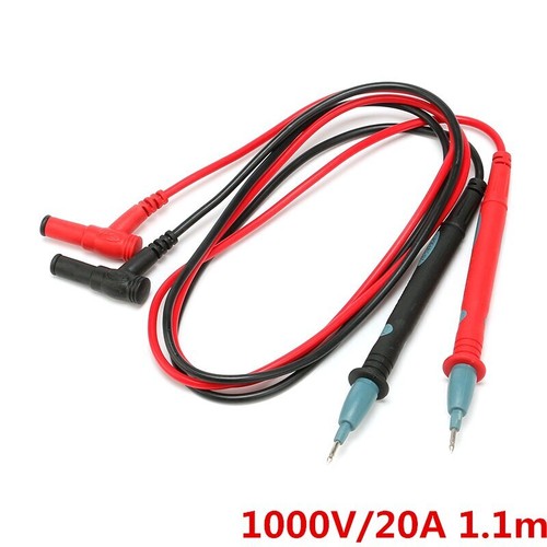 10pcs 1000V 10A 20A Needle Tip Probe Voltmeter Tester Multimeter Test Probe Lead