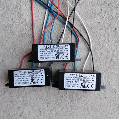 1x Suitable for 600-2000w motors  RECS-220P 60A Electronic centrifugal switch