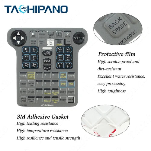 1PC for   Robot NX100 JZRCR-NPP01-1 Teach Pendant Membrane Protective Film