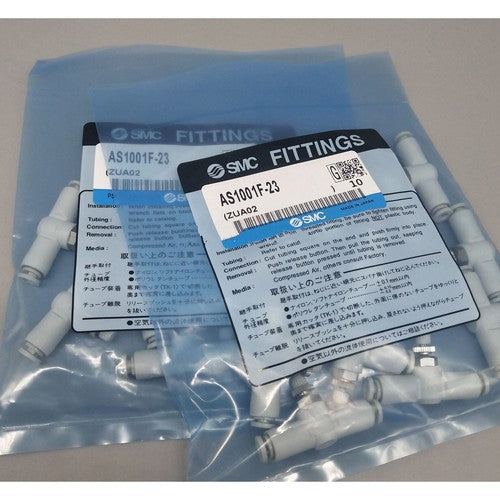 1Bag/10pc  SMC Speed control valve AS1001F-23 Free shipping