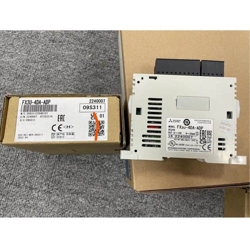 ONE  Mitsubishi in box FX3U-4DA-ADP PLC Module FX3U4DAADP 1 year warranty