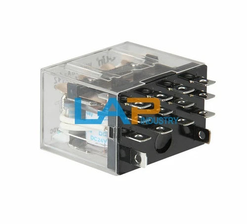 2PCS   For   HHC68A-4Z =HHC68AL-4Z DC24V Small Intermediate Relay