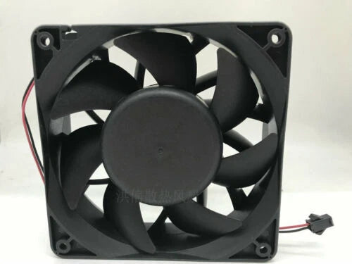 1PC  Fan 12CM 2 pin cooling fan  PSD4812PMB1-A DC 48V 19.4W 12038