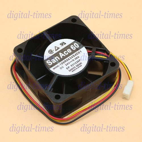 One For SANYO  109R0624S4D01 San Ace60 24V 0.08A cooling fan Free Shipping