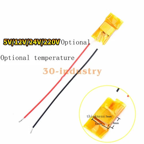 10PCS For  5V12V24V220v Heating Constant Temperature Plate Preheating Film