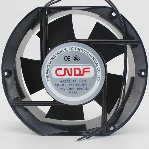 1 PCS CNDF Fan TA15052HSL-2 220V 0.25A 17251 17CM axial fan cooling fan 2 wire