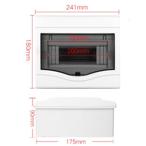 Household plastic distribution box circuit breaker switch box electrical box