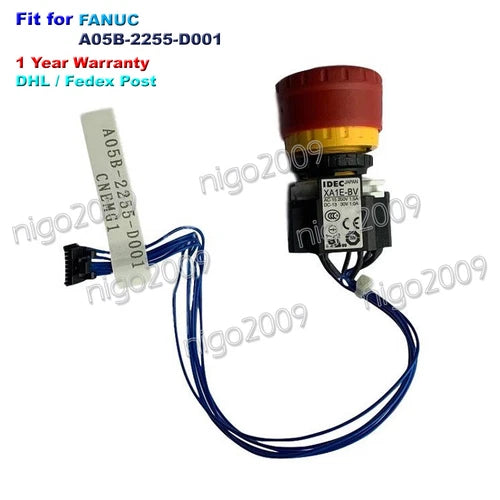 1X  Fit for  Teach Pendant E-Stop Button Emergency Stop Switch A05B-2255-D001