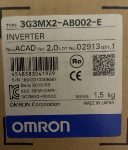 3G3MX2-AB002-E  OMRON 3G3MX2AB002E Inverter