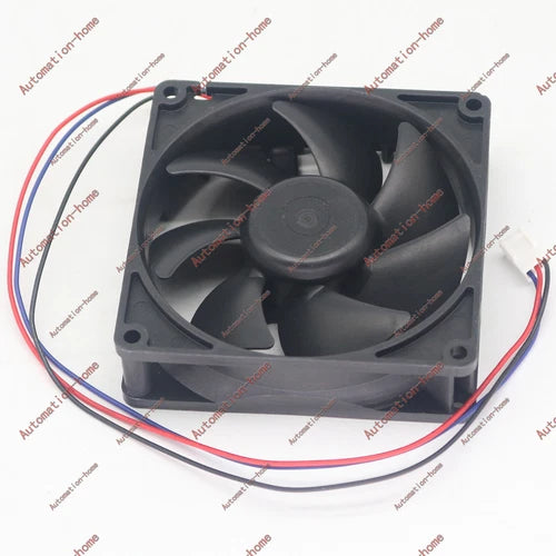 1PC   3-wire Waterproof Cooling Fan D0925W14B7PZA58 14V 0.17A 90*90*25mm