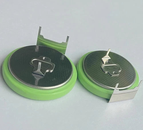 2pc BR2450A with welding of high temperature 3V button battery