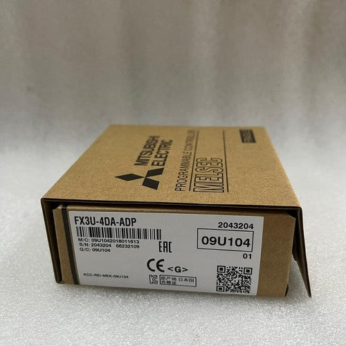 ONE  Mitsubishi in box FX3U-4DA-ADP PLC Module FX3U4DAADP 1 year warranty