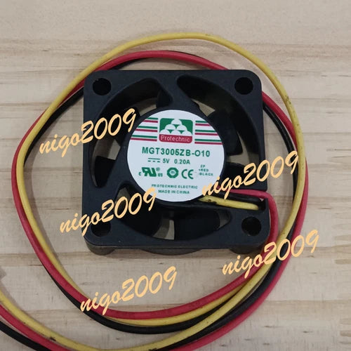 1PC  3-wire silent cooling fan  3010 MGT3005ZB-O10 5V 0.20A
