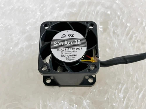 1PC   12V 0.62A 38MM**38MM*28MM 4-Wire Violent Cooling Fan 9GA0312P3K0031