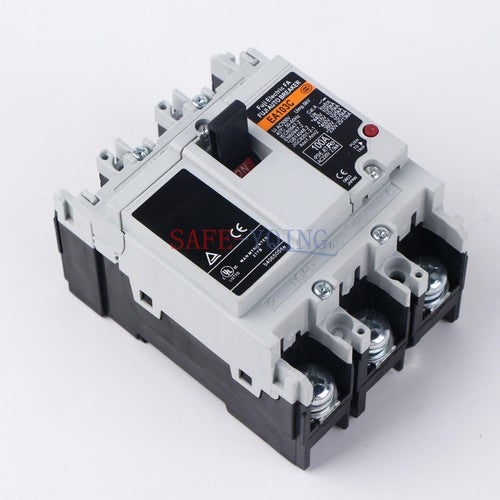 1PCS FUJI EA103C 3P 100A Molded Case Circuit Breakers