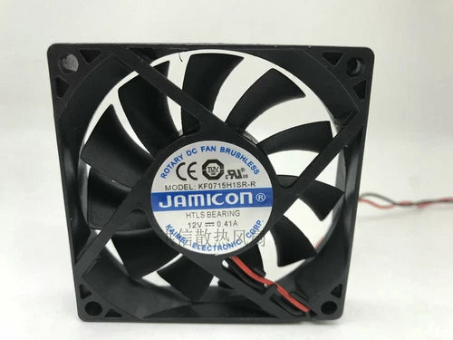1 PCS Fan 0.41A 2-wire 7cm 7015 cooling fan KF0715H1SR-R DC12V