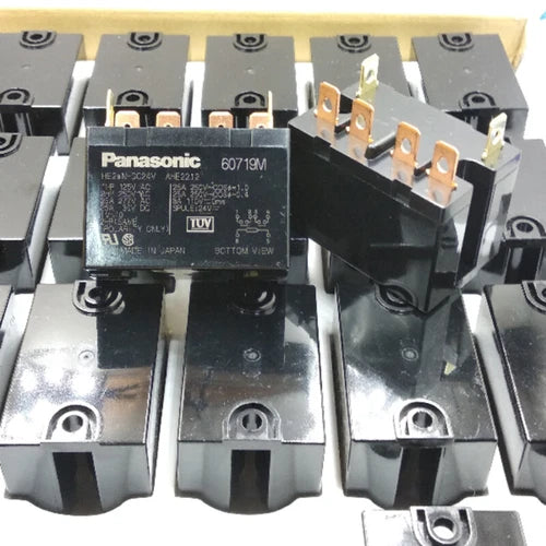 1PC Relay 6 Pins 8A   HE2aN-DC24V 25A AHE2212