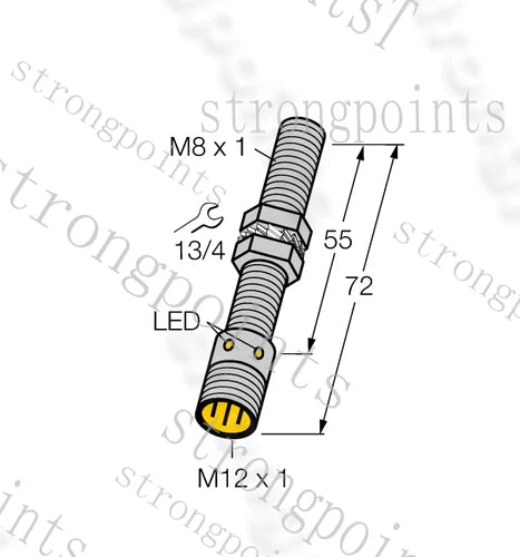 1PC Inductive sensor PNP ~  BI2-G08-AP6X-H1341 46025