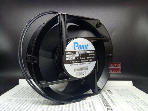 1 PCS POINT Fan SA1725A2 HBL AC 220V 17251 17CM 2 Wire Aluminum frame Fan