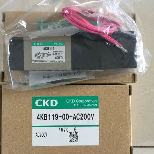 One For CKD  4KB119-00-AC200V solenoid valve Free Shipping